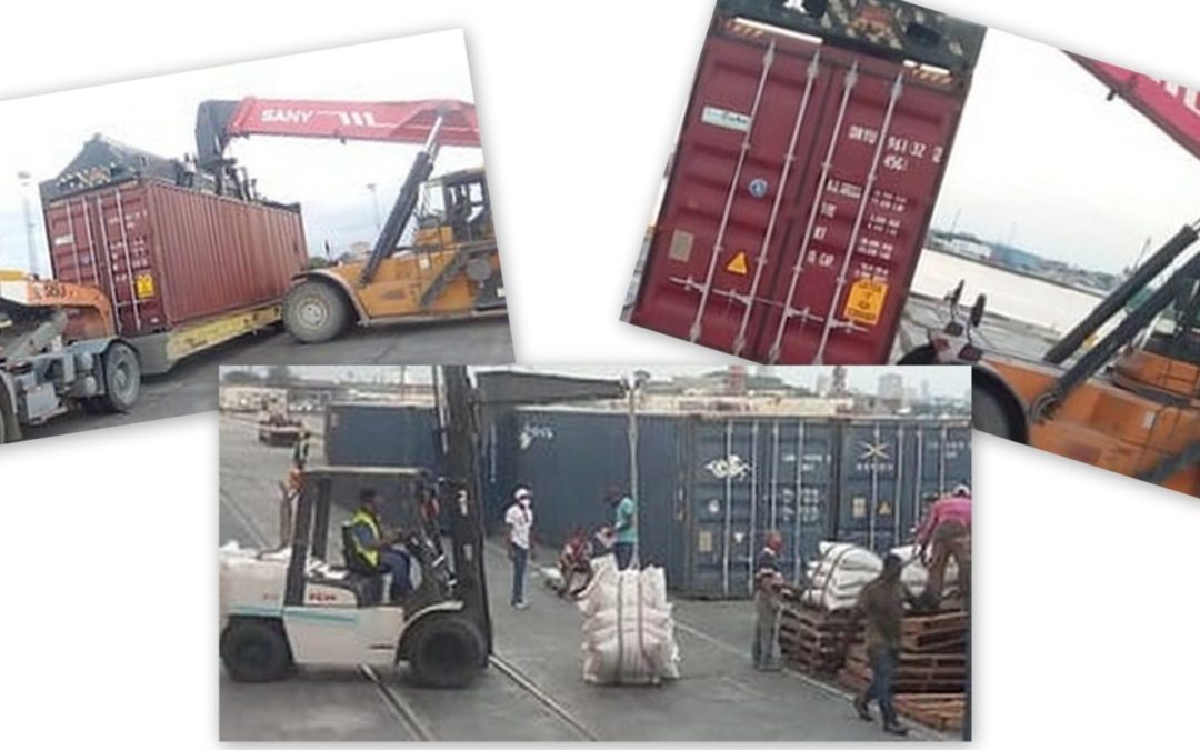 Transcontendores en el aseguramiento de las transportaciones